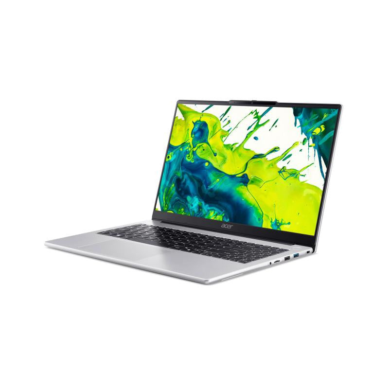 Acer Aspire Lite AL15-45P-R07J AMD Ryzen? 7 5825U Ordinateur portable 39,6 cm (15.6") Full HD 16 Go DDR4-SDRAM 512 Go SSD Wi-Fi 6 (802.11ax) Windows 11 Home Argent