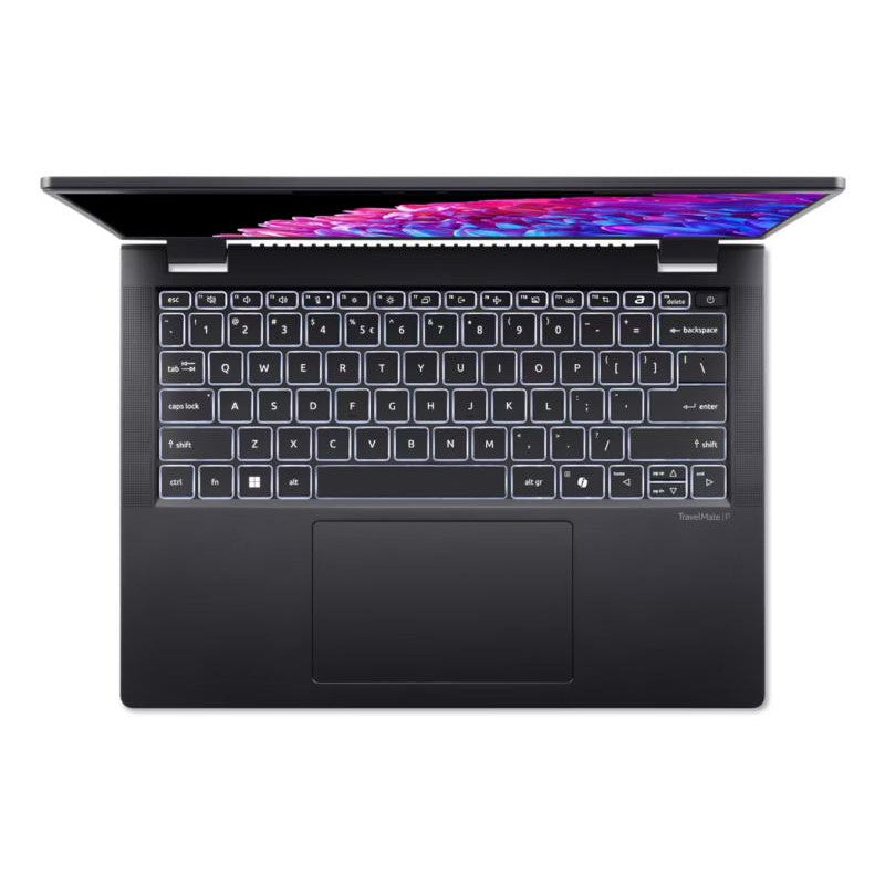 Acer TravelMate P6 TMP614-73-TCO Intel Core Ultra 7 155H Ordinateur portable 35,6 cm (14") WQXGA+ 16 Go LPDDR5x-SDRAM 1 To SSD Wi-Fi 7 (802.11be) Windows 11 Pro Noir