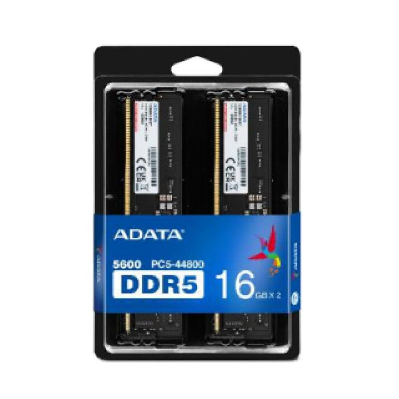 ADATA DDR5 5600 U-DIMM module de mémoire 32 Go 2 x 16 Go 288-pin DIMM ECC