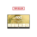 AOC 16T20E2 téléviseur et moniteur portables Moniteur portable Noir 39,6 cm (15.6") LED 1920 x 1080 pixels