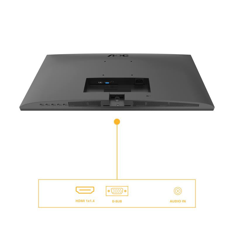 AOC 24B3HA2 écran plat de PC 60,5 cm (23.8") 1920 x 1080 pixels Full HD LED Noir