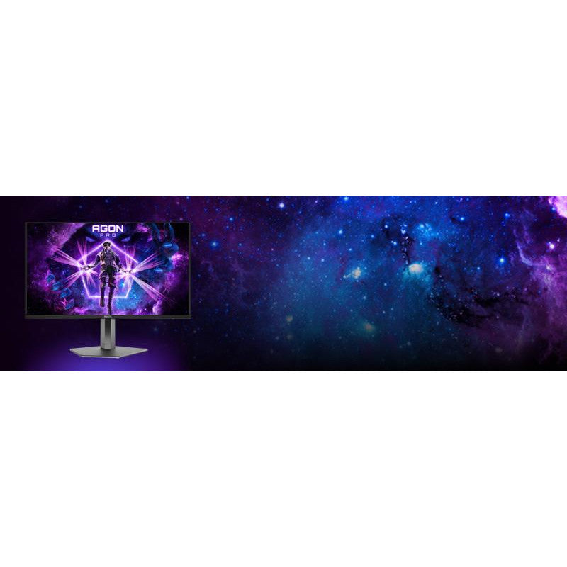 AOC AGON PRO AG326UZD2 écran plat de PC 80 cm (31.5") 3840 x 2160 pixels 4K Ultra HD OLED Noir