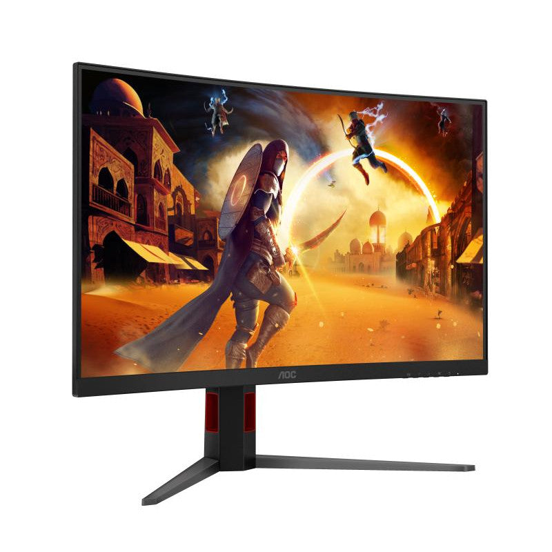 AOC G4 C32G4Z écran plat de PC 80 cm (31.5") 1920 x 1080 pixels Full HD LCD Noir, Rouge