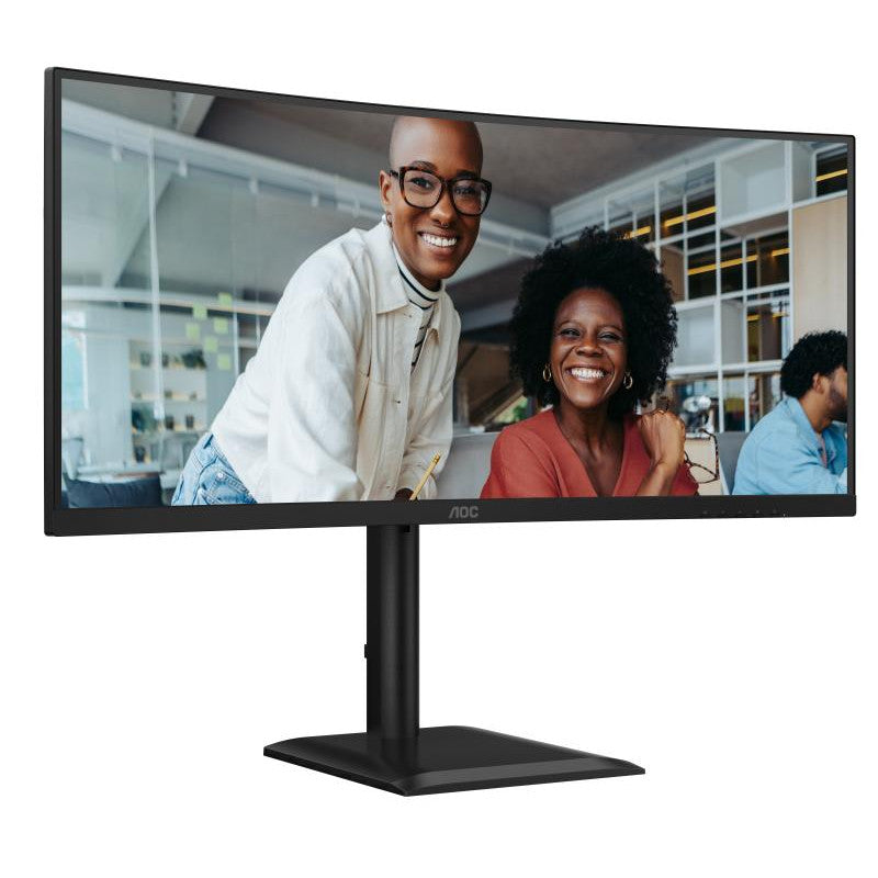 AOC E4 CU34E4CV écran plat de PC 86,4 cm (34") 3440 x 1440 pixels UltraWide Quad HD LCD Noir