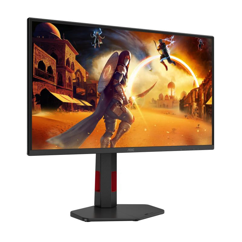 AOC G4 Q25G4SR écran plat de PC 62,2 cm (24.5") 2560 x 1440 pixels Quad HD LED Noir, Rouge