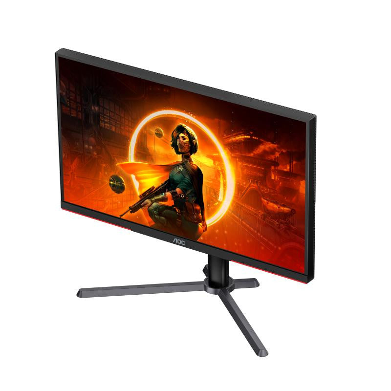 AOC G3 Q27G3XMN/BK écran plat de PC 68,6 cm (27") 2560 x 1440 pixels 2K Ultra HD LED Noir, Rouge