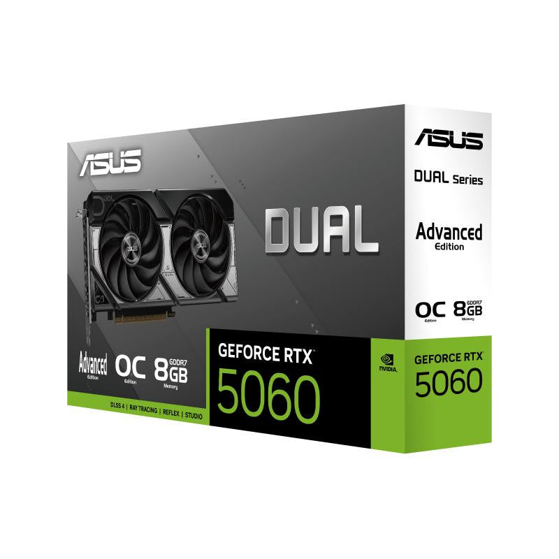 ASUS Dual -RTX5060-O8G-A NVIDIA GeForce RTX 5060 8 Go GDDR7