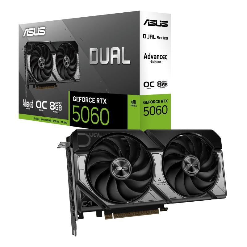 ASUS Dual -RTX5060-O8G-A NVIDIA GeForce RTX 5060 8 Go GDDR7