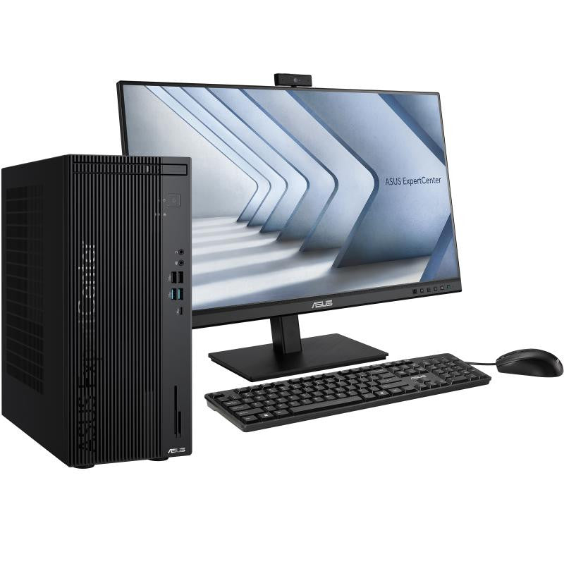 ASUS ExpertCenter D7 Mini Tower D701MER-714700751X Intel® Core? i7 i7-14700 32 Go DDR5-SDRAM 512 Go SSD NVIDIA GeForce RTX 5060 Windows 11 Pro PC Noir