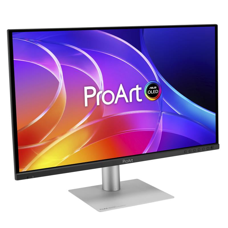 ASUS ProArt OLED PA279CDV écran plat de PC 67,3 cm (26.5") 3840 x 2160 pixels 4K Ultra HD QD-OLED Noir, Argent