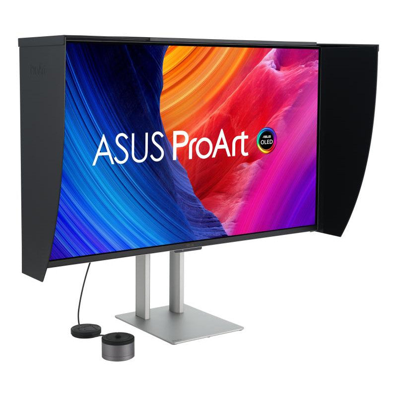 ASUS ProArt OLED PA32UCDMR-K écran plat de PC 80 cm (31.5") 3840 x 2160 pixels 4K Ultra HD QD-OLED Noir, Argent