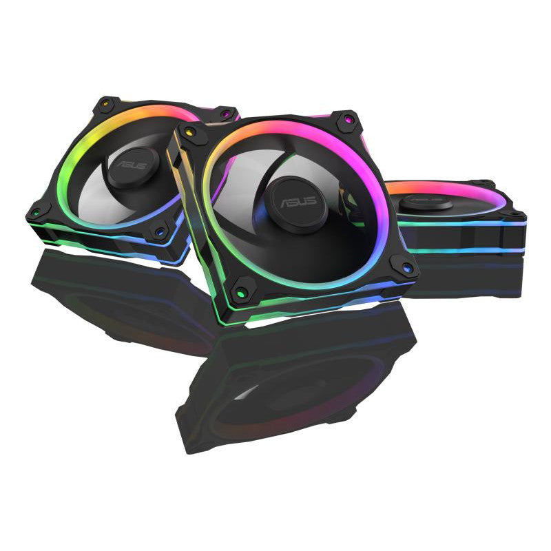ASUS Prime MR120 Fan ARGB Black 3in1 Boitier PC Ventilateur 12 cm Noir