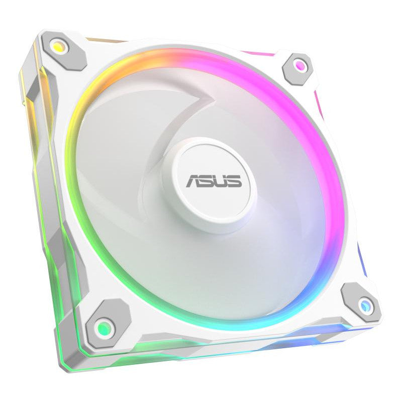 ASUS Prime MR120 Fan ARGB Reverse White 3in1 Boitier PC Ventilateur 12 cm Blanc 3 pièce(s)