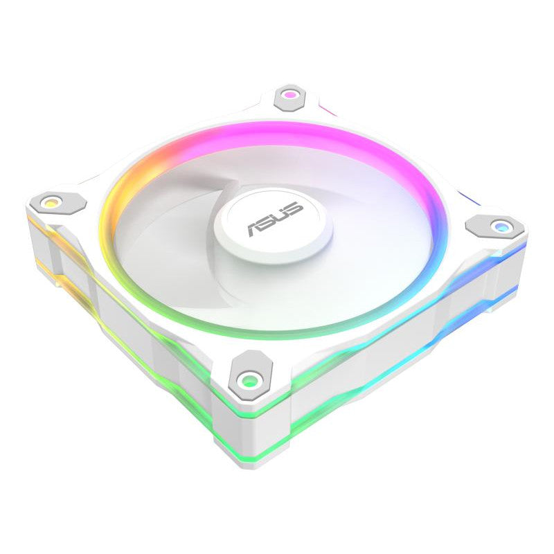 ASUS Prime MR120 Fan ARGB Reverse White Boitier PC Ventilateur 12 cm Blanc