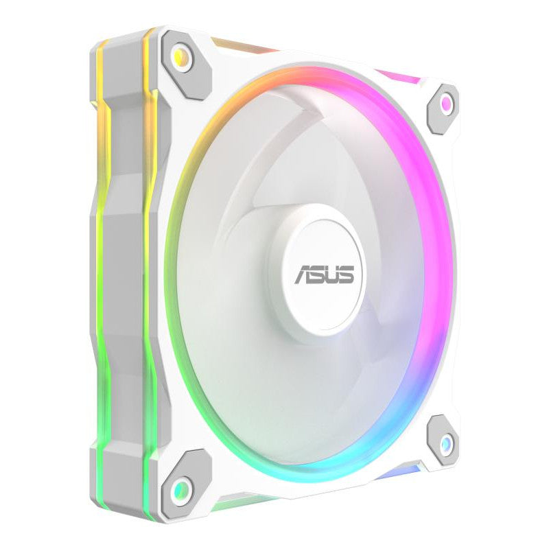 ASUS Prime MR120 Fan ARGB Reverse White Boitier PC Ventilateur 12 cm Blanc