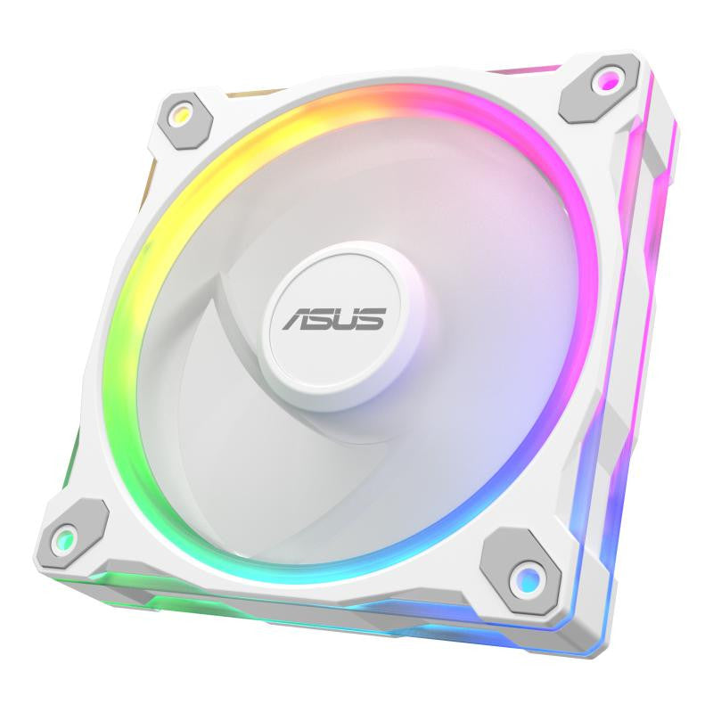 ASUS Prime MR120 Fan ARGB Reverse White Boitier PC Ventilateur 12 cm Blanc