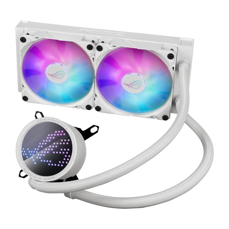 ASUS ROG Ryuo III 240 ARGB White Edition Processeur Refroidisseur de liquide tout-en-un 12 cm Blanc