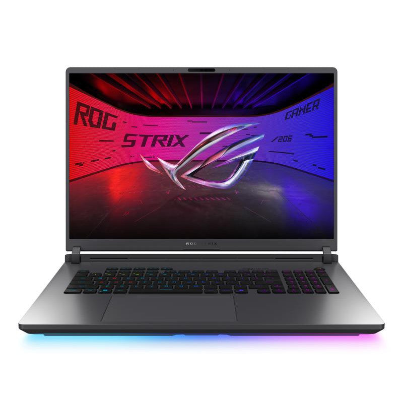 ASUS ROG Strix G18 G815JMR-DICS8143W Intel® Core? i7 i7-14650HX Ordinateur portable 45,7 cm (18") WUXGA 16 Go DDR5-SDRAM 1 To SSD NVIDIA GeForce RTX 5060 Wi-Fi 7 (802.11be) Windows 11 Home Noir, Gris