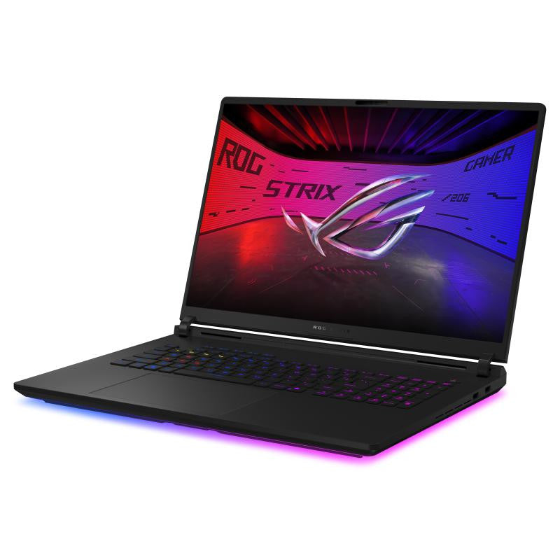 ASUS ROG Strix SCAR 18 G835LW-SA151W Intel Core Ultra 9 275HX Ordinateur portable 45,7 cm (18") WQXGA 64 Go DDR5-SDRAM 1 To SSD NVIDIA GeForce RTX 5080 Wi-Fi 7 (802.11be) Windows 11 Home Noir