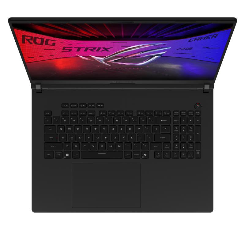 ASUS ROG Strix SCAR 18 G835LW-SA151W Intel Core Ultra 9 275HX Ordinateur portable 45,7 cm (18") WQXGA 64 Go DDR5-SDRAM 1 To SSD NVIDIA GeForce RTX 5080 Wi-Fi 7 (802.11be) Windows 11 Home Noir
