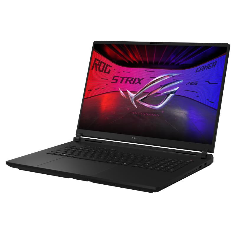 ASUS ROG Strix SCAR 18 G835LW-SA151W Intel Core Ultra 9 275HX Ordinateur portable 45,7 cm (18") WQXGA 64 Go DDR5-SDRAM 1 To SSD NVIDIA GeForce RTX 5080 Wi-Fi 7 (802.11be) Windows 11 Home Noir