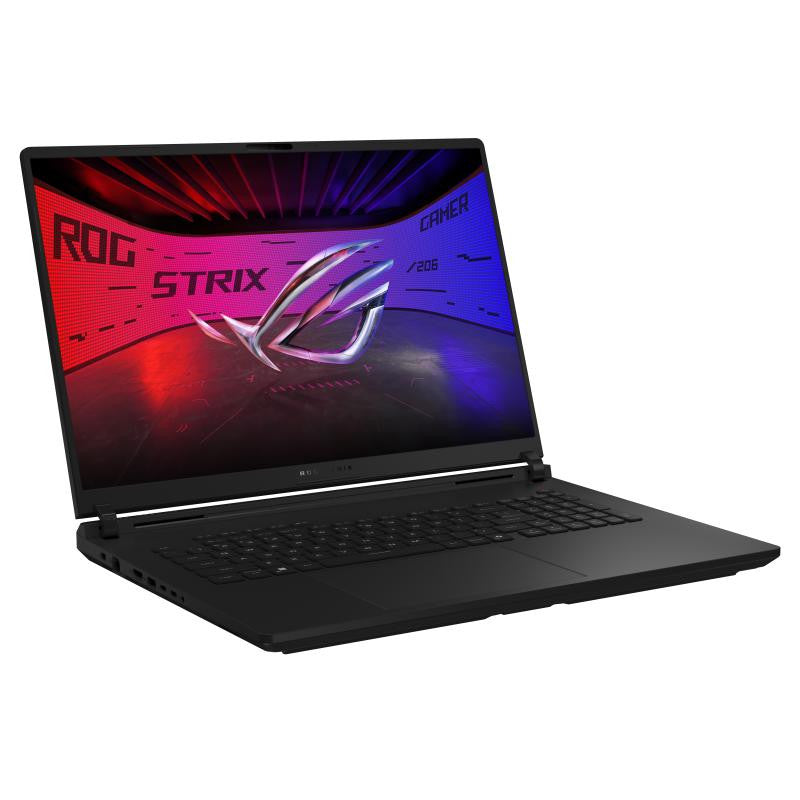 ASUS ROG Strix SCAR 18 G835LW-SA151W Intel Core Ultra 9 275HX Ordinateur portable 45,7 cm (18") WQXGA 64 Go DDR5-SDRAM 1 To SSD NVIDIA GeForce RTX 5080 Wi-Fi 7 (802.11be) Windows 11 Home Noir