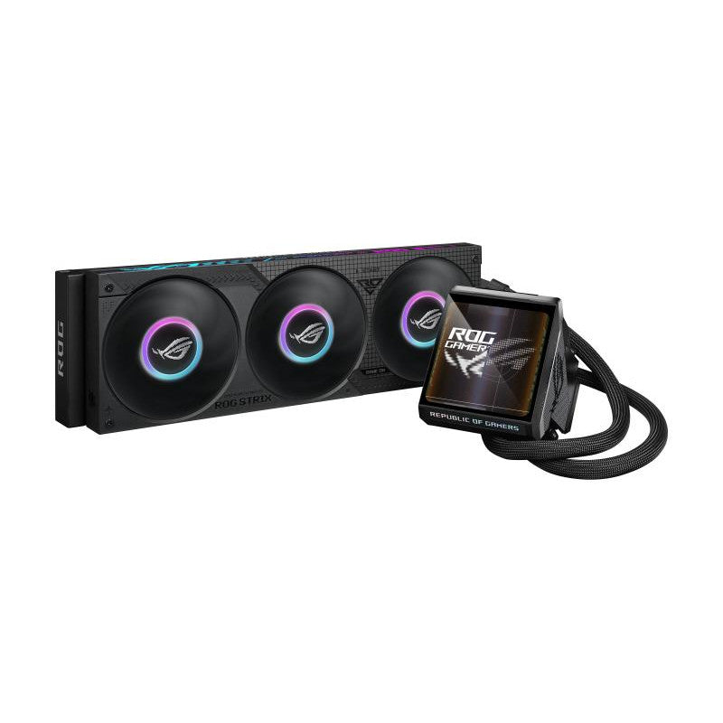 ASUS ROG Strix LC IV 360 ARGB LCD Processeur Refroidisseur de liquide tout-en-un 12 cm Noir