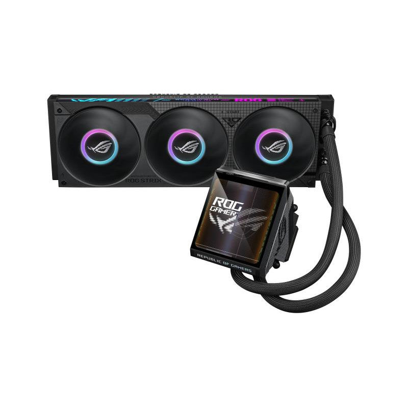 ASUS ROG Strix LC IV 360 ARGB LCD Processeur Refroidisseur de liquide tout-en-un 12 cm Noir