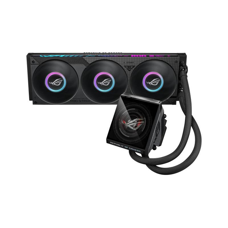ASUS ROG Strix LC IV 360 ARGB LCD Processeur Refroidisseur de liquide tout-en-un 12 cm Noir