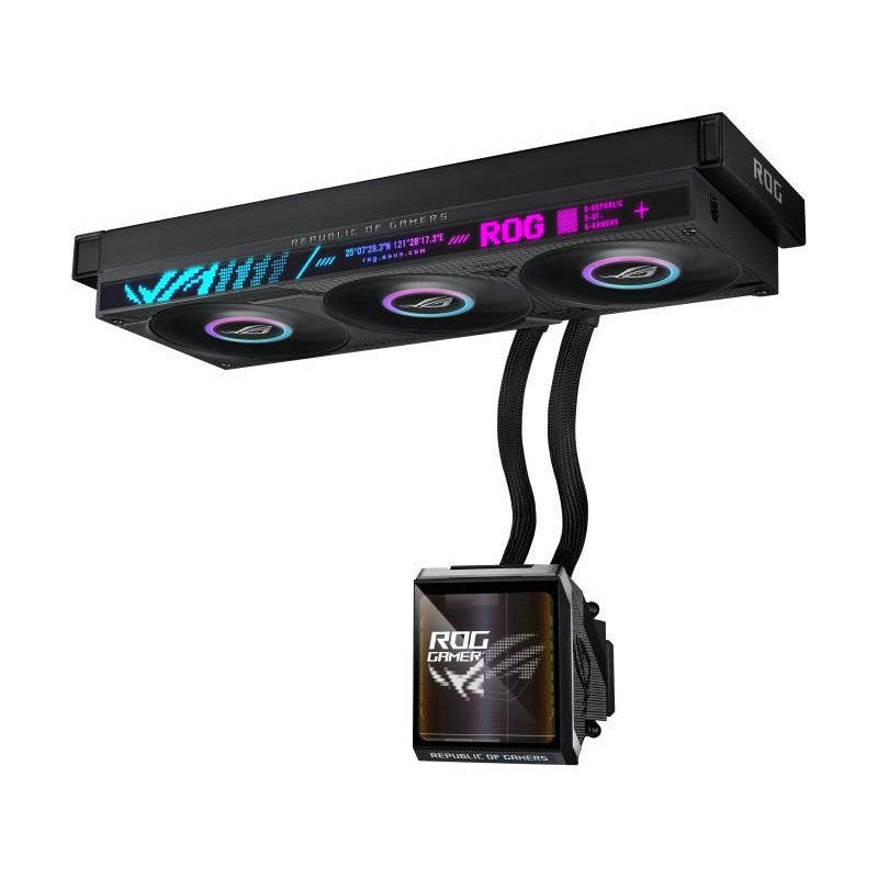 ASUS ROG Strix SLC IV 360 ARGB LCD Processeur Refroidisseur de liquide tout-en-un 12 cm Noir 1 pièce(s)