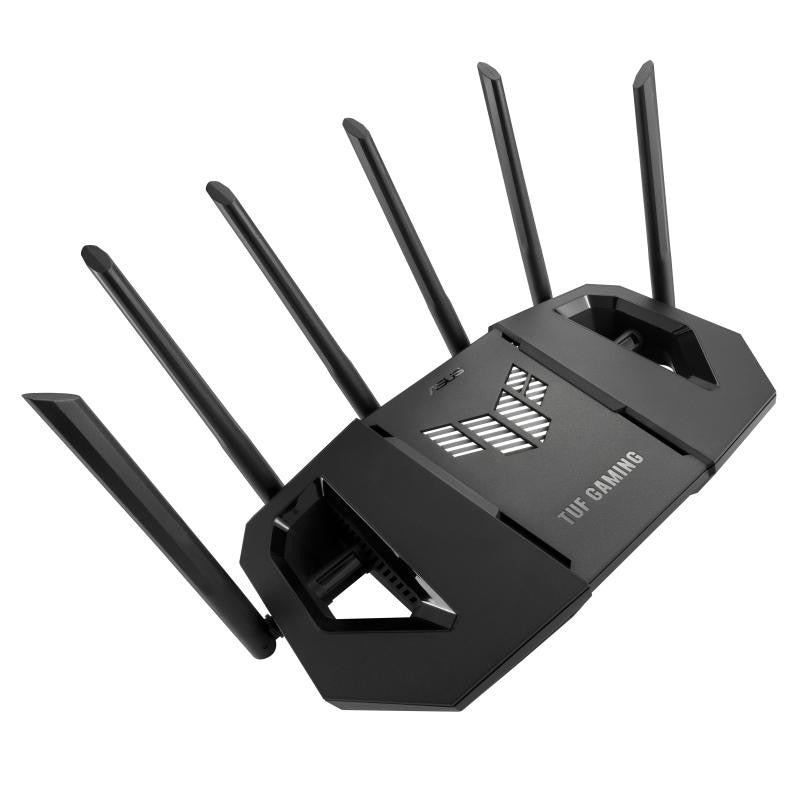 ASUS 90IG0A30-MO9C00 routeur sans fil 2.5 Gigabit Ethernet Tri-bande (2,4 GHz / 5 GHz / 6 GHz) Noir