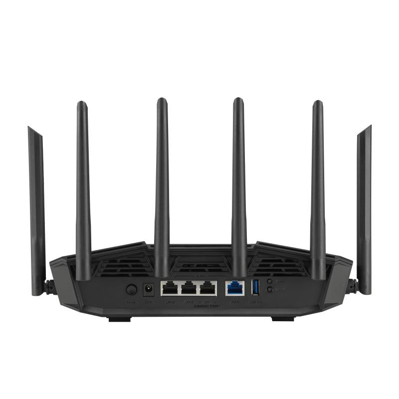 ASUS 90IG0A30-MO9C00 routeur sans fil 2.5 Gigabit Ethernet Tri-bande (2,4 GHz / 5 GHz / 6 GHz) Noir