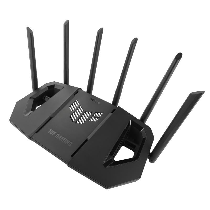 ASUS 90IG0A30-MO9C00 routeur sans fil 2.5 Gigabit Ethernet Tri-bande (2,4 GHz / 5 GHz / 6 GHz) Noir