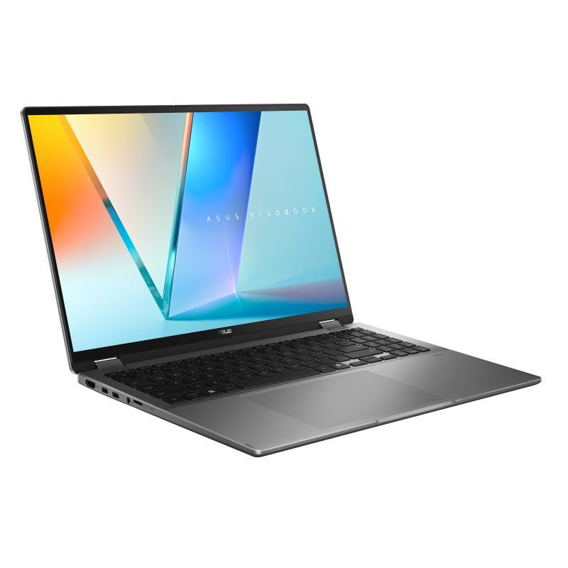 ASUS Vivobook 16 Flip TP3607AA-FLIP-DISSI4X Copilot+ PC Intel Core Ultra 9 386H Hybride (2-en-1) 40,6 cm (16") Écran tactile WUXGA 32 Go LPDDR5x-SDRAM 1 To SSD Wi-Fi 7 (802.11be) Windows 11 Pro Gris