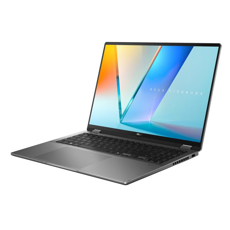 ASUS Vivobook 16 Flip TP3607AA-FLIP-DISSI4X Copilot+ PC Intel Core Ultra 9 386H Hybride (2-en-1) 40,6 cm (16") Écran tactile WUXGA 32 Go LPDDR5x-SDRAM 1 To SSD Wi-Fi 7 (802.11be) Windows 11 Pro Gris