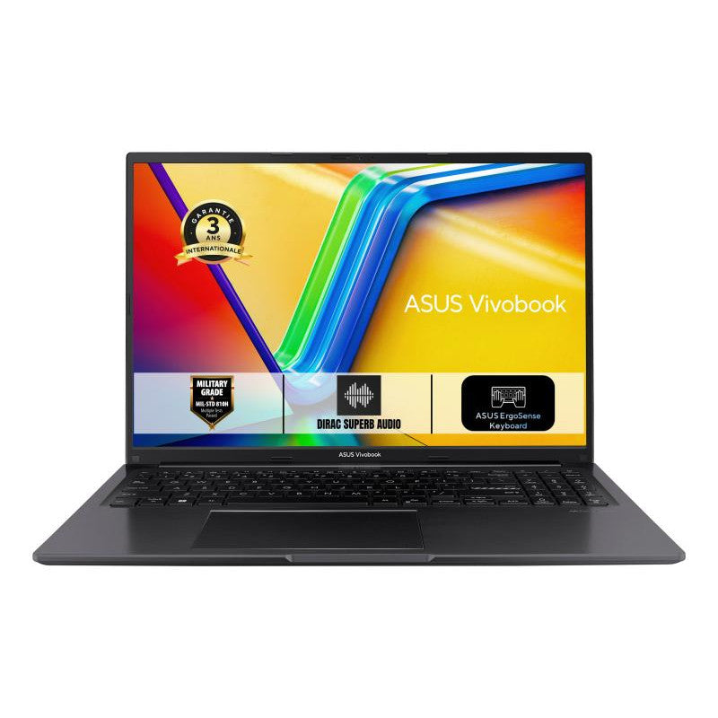 ASUS Vivobook 16 X1605VA-OLED-ISSSH220W Intel Core 9 270H Ordinateur portable 40,6 cm (16") Full HD 16 Go DDR5-SDRAM 512 Go SSD Wi-Fi 6 (802.11ax) Windows 11 Home Noir