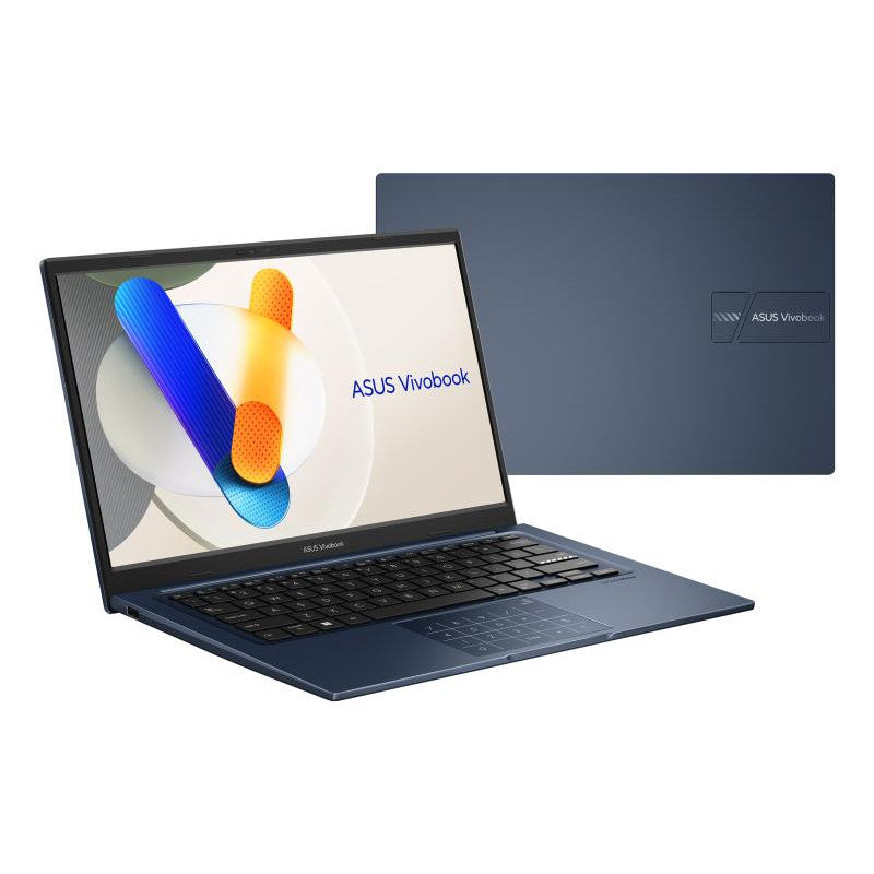 ASUS Vivobook 14 X1404VA-DISEB2213W Intel Core 3 100U Ordinateur portable 35,6 cm (14") Full HD 8 Go DDR5-SDRAM 256 Go SSD Wi-Fi 6 (802.11ax) Windows 11 Home Bleu