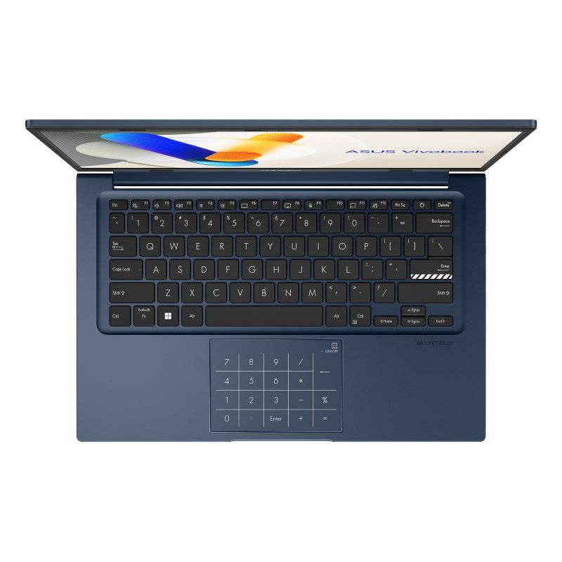 ASUS Vivobook 14 X1404VA-DISEB2213W Intel Core 3 100U Ordinateur portable 35,6 cm (14") Full HD 8 Go DDR5-SDRAM 256 Go SSD Wi-Fi 6 (802.11ax) Windows 11 Home Bleu