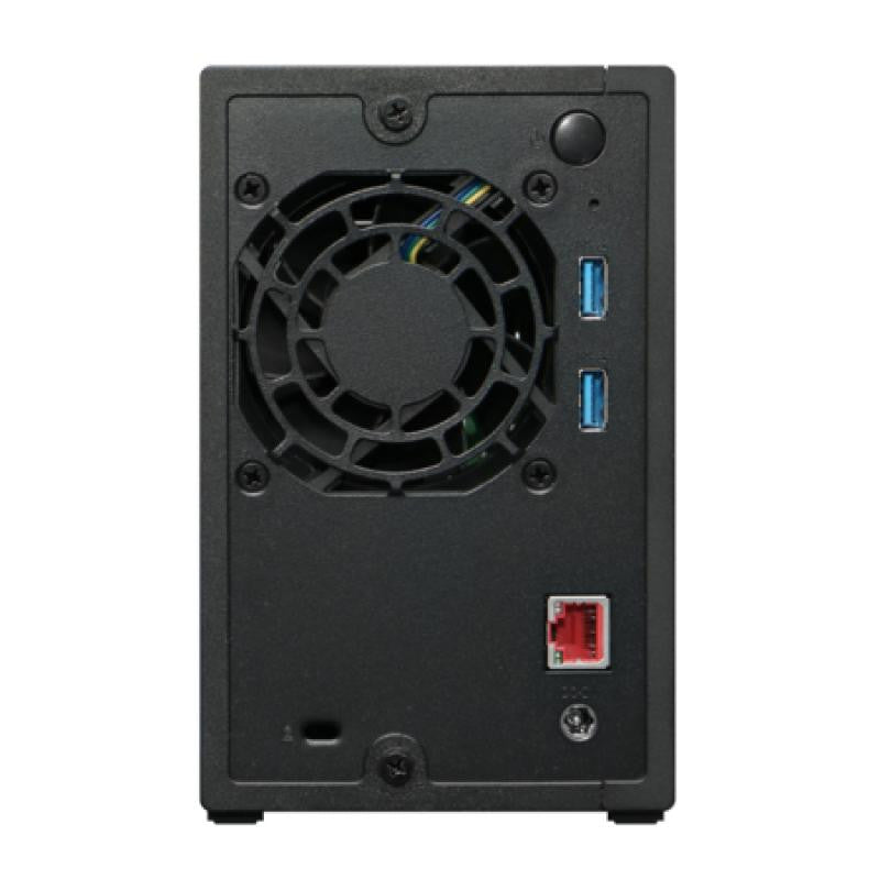 Asustor AS1202T serveur de stockage NAS Tower Realtek 1 Go DDR4 0 To ADM Noir