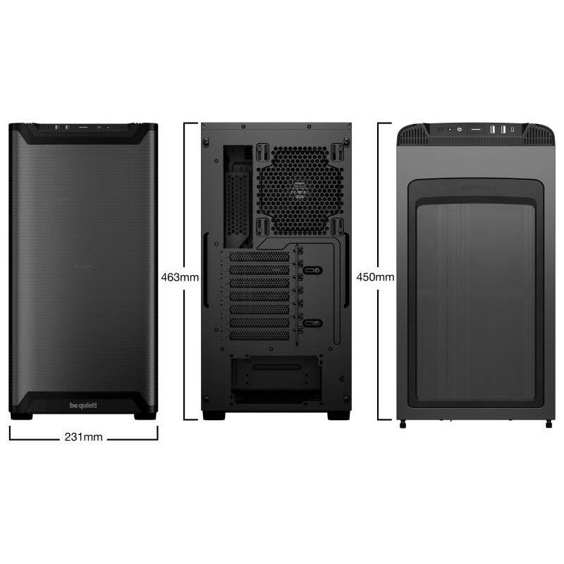 BE QUIET! PURE BASE 501 Airflow Black