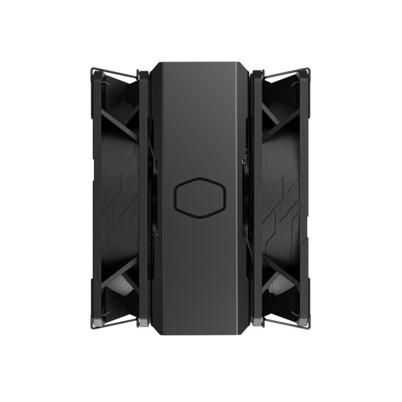 Cooler Master Hyper 212 Black X Duo Processeur Refroidisseur d'air 12 cm Noir