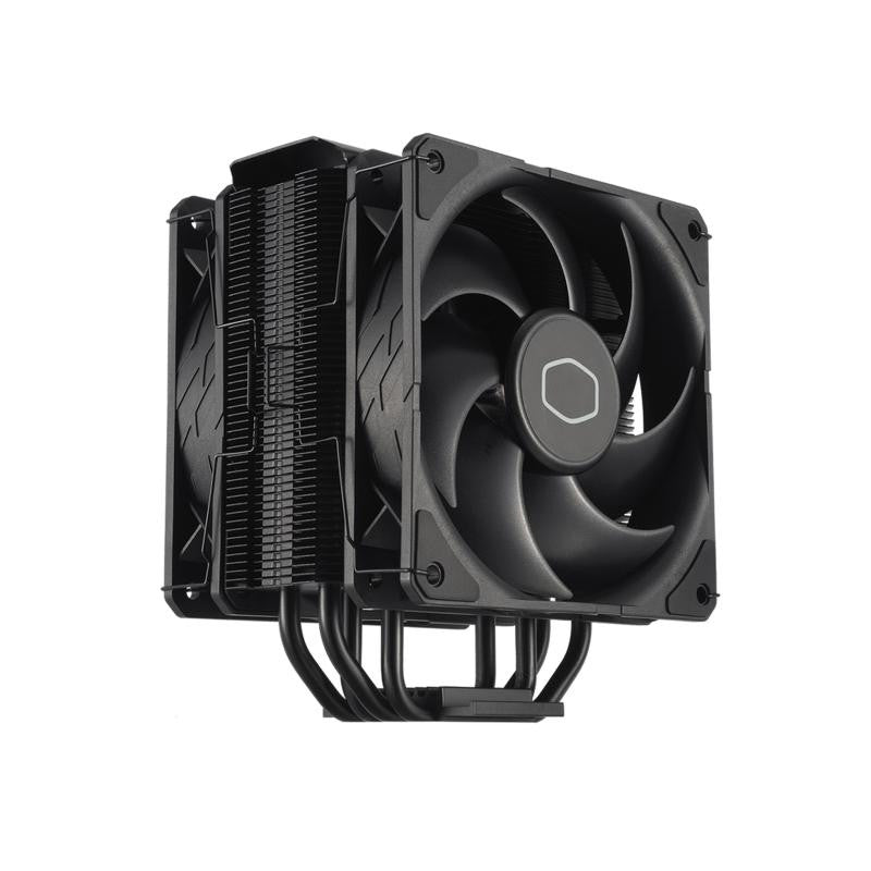 Cooler Master Hyper 212 Black X Duo Processeur Refroidisseur d'air 12 cm Noir