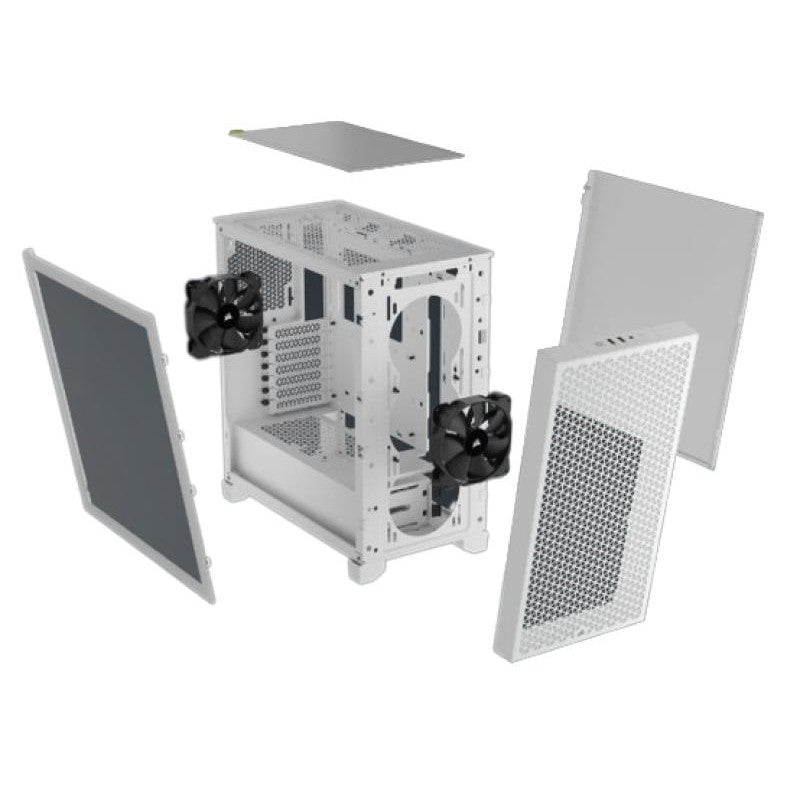 CORSAIR 3000D AIRFLOW TEMPERED GLASS MID-TOWER WHITE