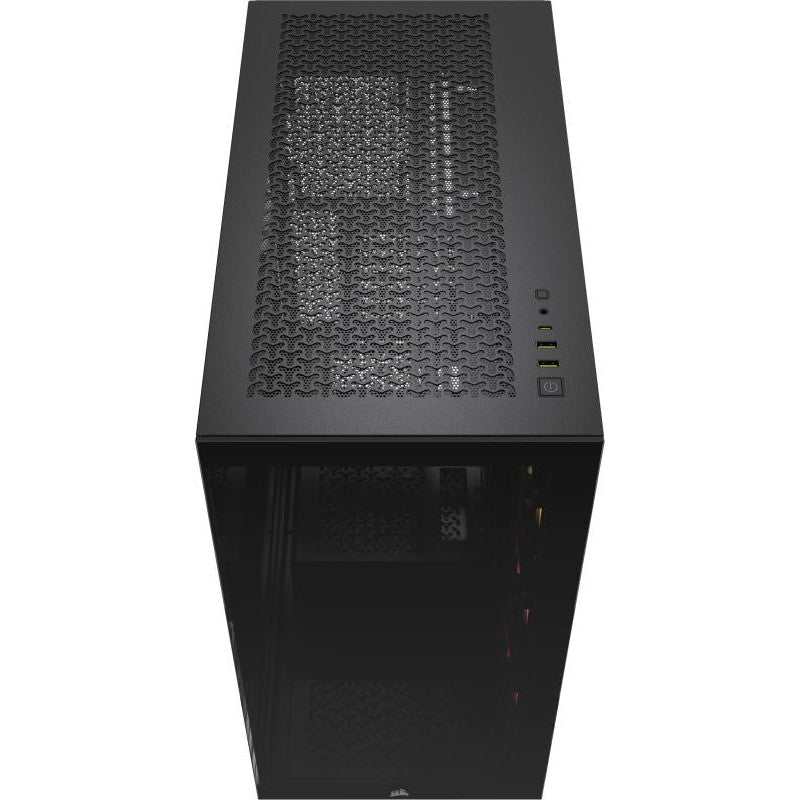 CORSAIR ICUE LINK 3500X ARGB Mid-Tower PC Case, Black