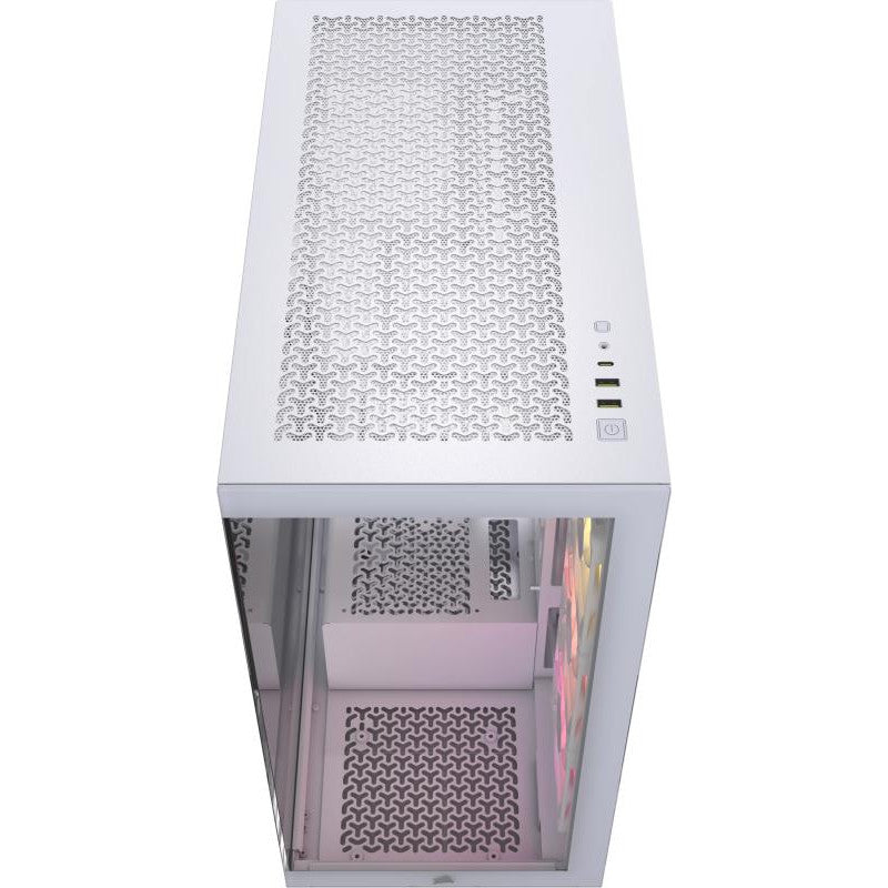 CORSAIR iCUE LINK 3500X RGB Mid-Tower PC Case, White