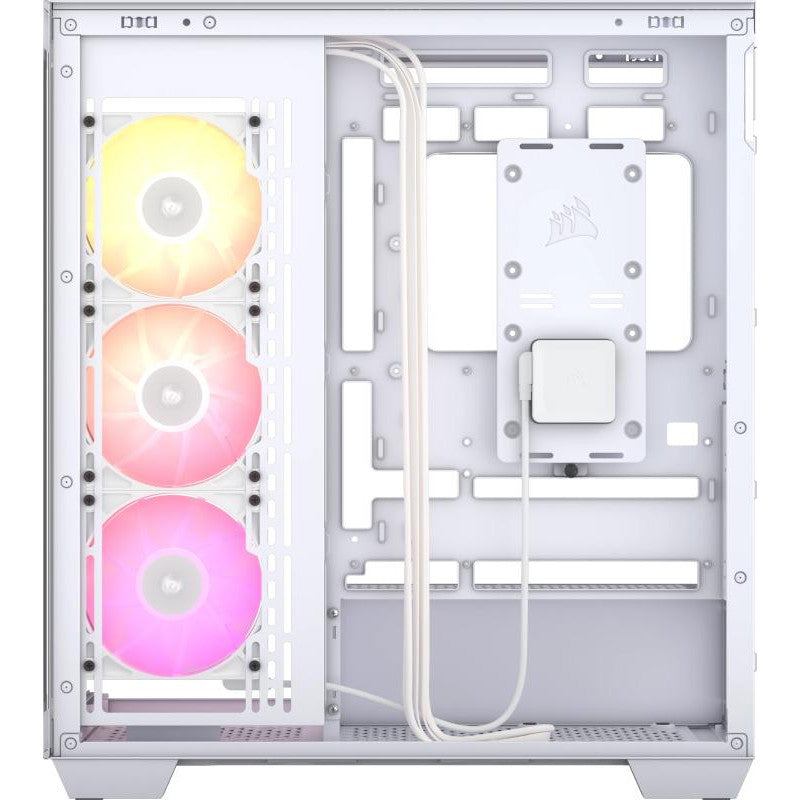 CORSAIR iCUE LINK 3500X RGB Mid-Tower PC Case, White