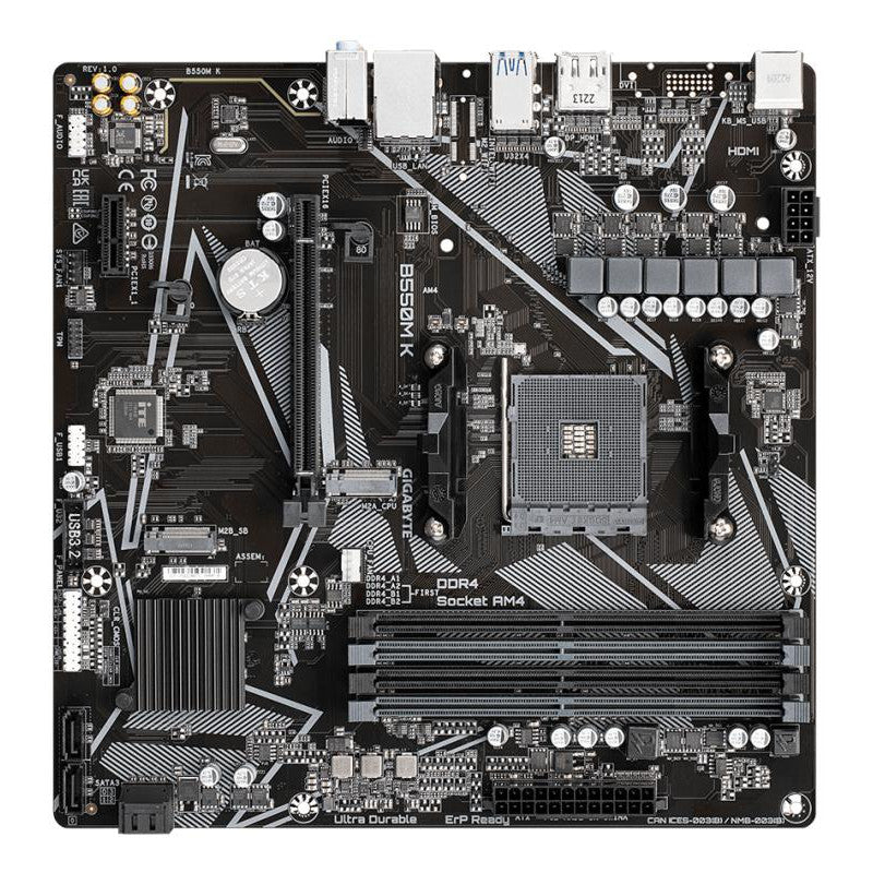 GIGABYTE B550M K