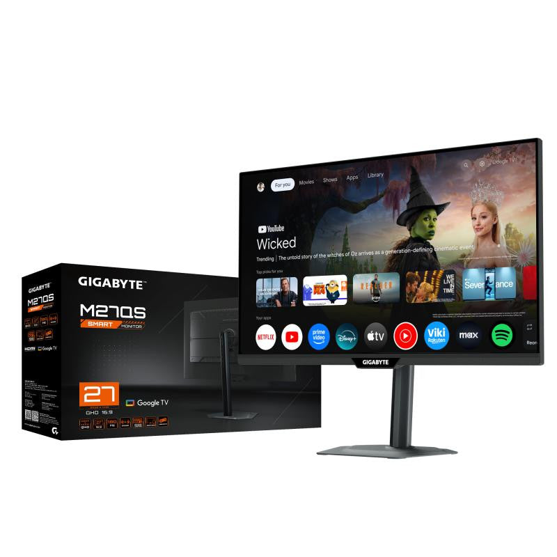 GIGABYTE M27QS Moniteur Intelligent 27" 2K QHD