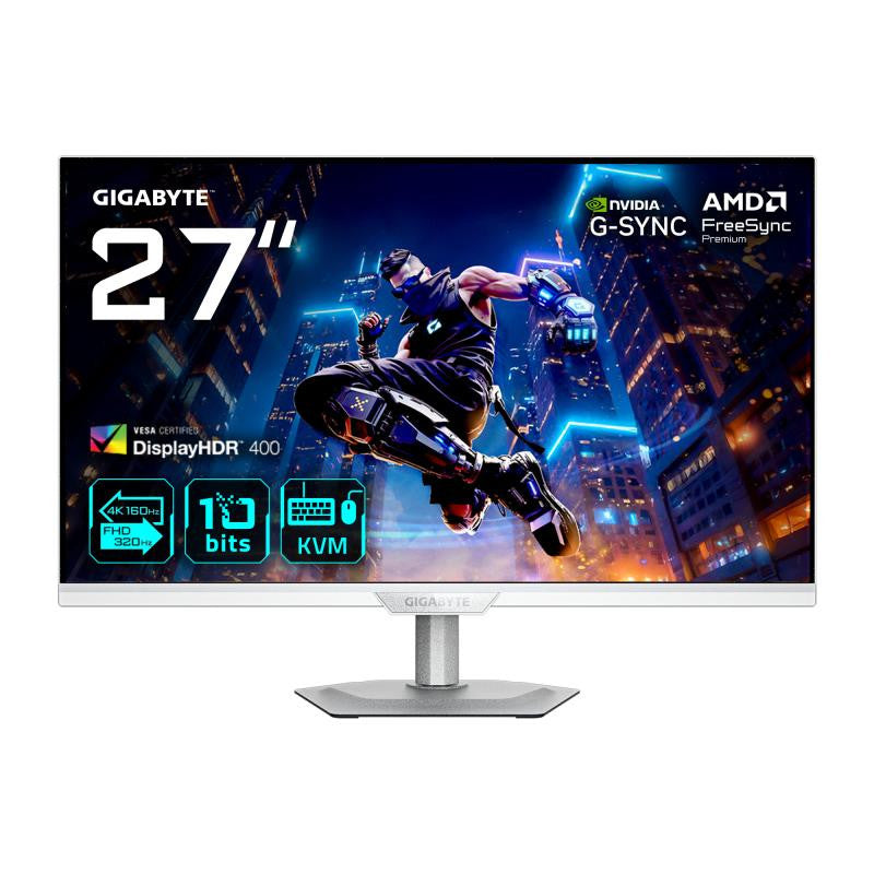 GIGABYTE M27UP ICE Moniteur de jeu 27" 4K UHD