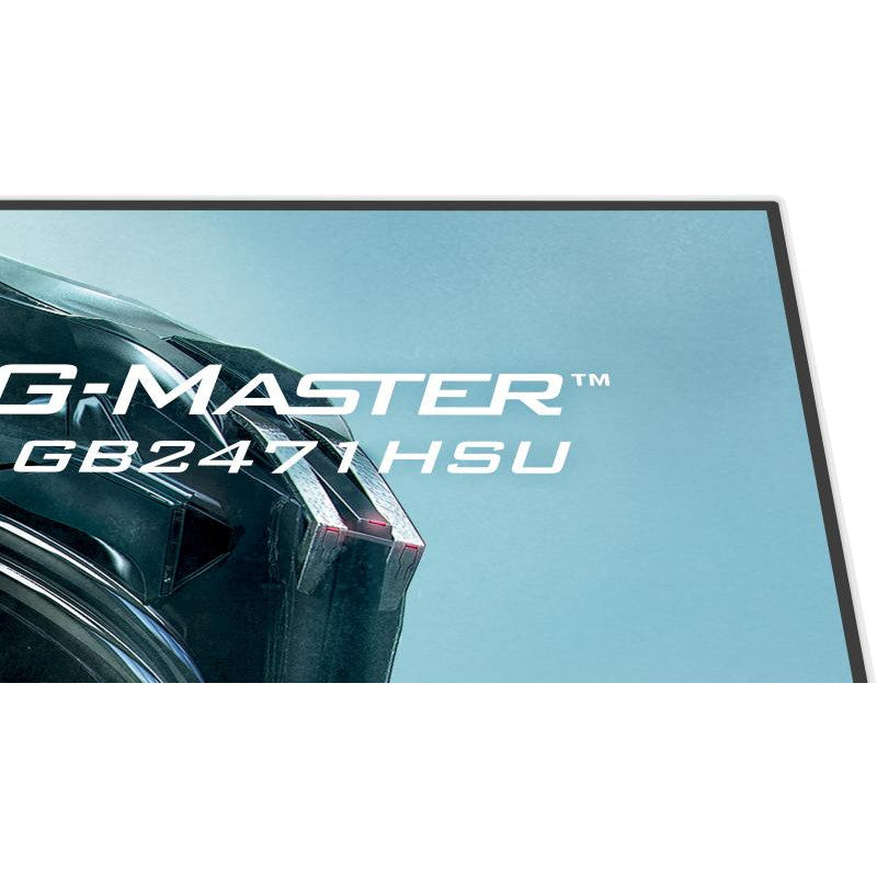 iiyama G-MASTER GB2471HSU-W1 écran plat de PC 60,5 cm (23.8") 1920 x 1080 pixels Full HD LED Blanc